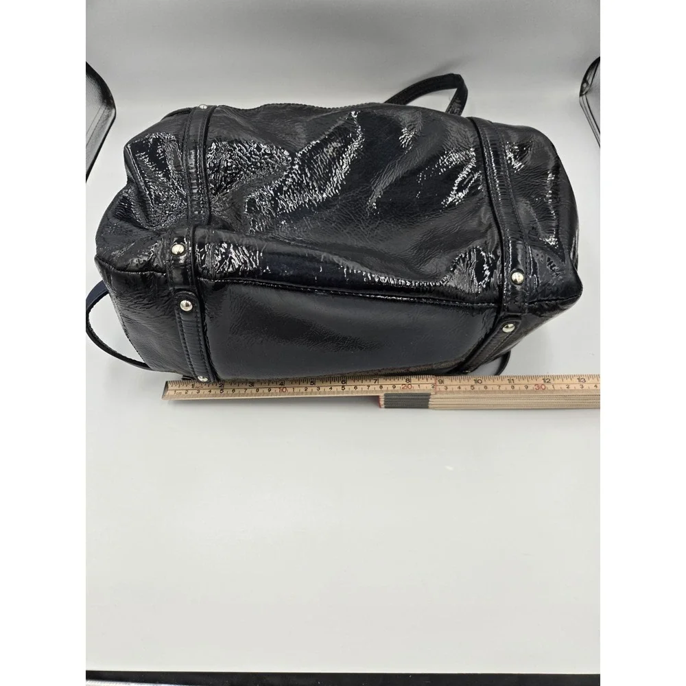Coach B1273-19569 Navy Blue Audrey Andie Cinched Shoulder Bag